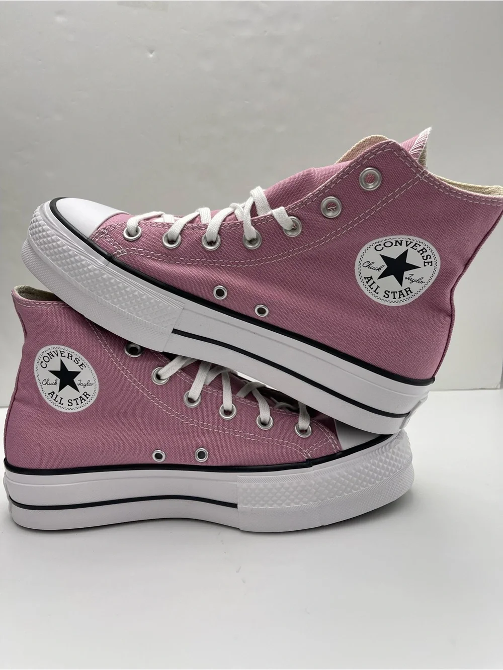 Converse A12954F CAS LIFT HI CLIFFSIDE ROSE/WHITE/BLACK Platform Sneakers